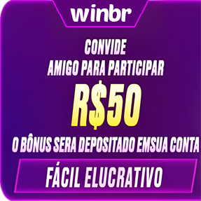 winbr Indique amigos para receber um bônus